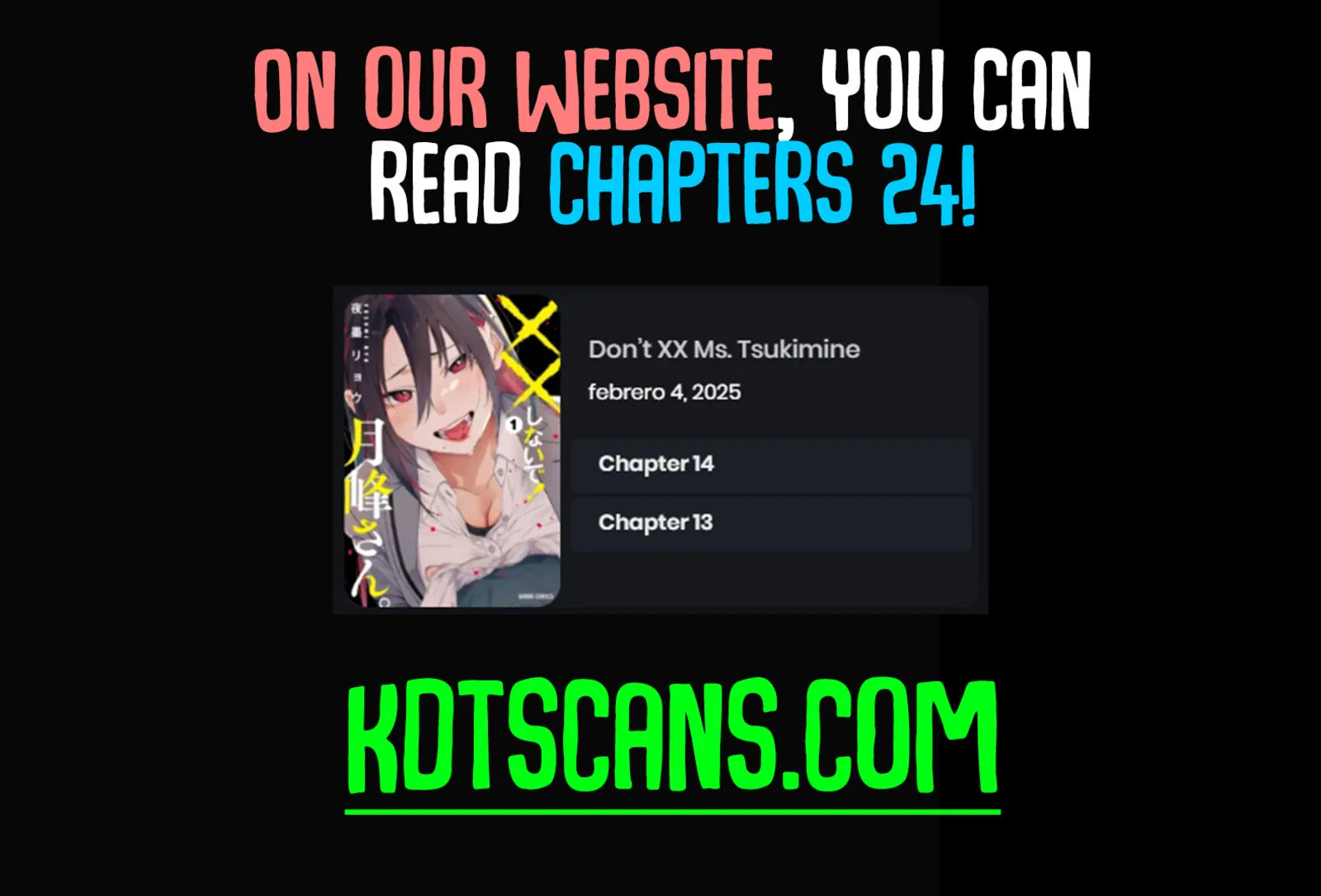 XX Shinaide! Tsukimine-san Chapter 13 page 18