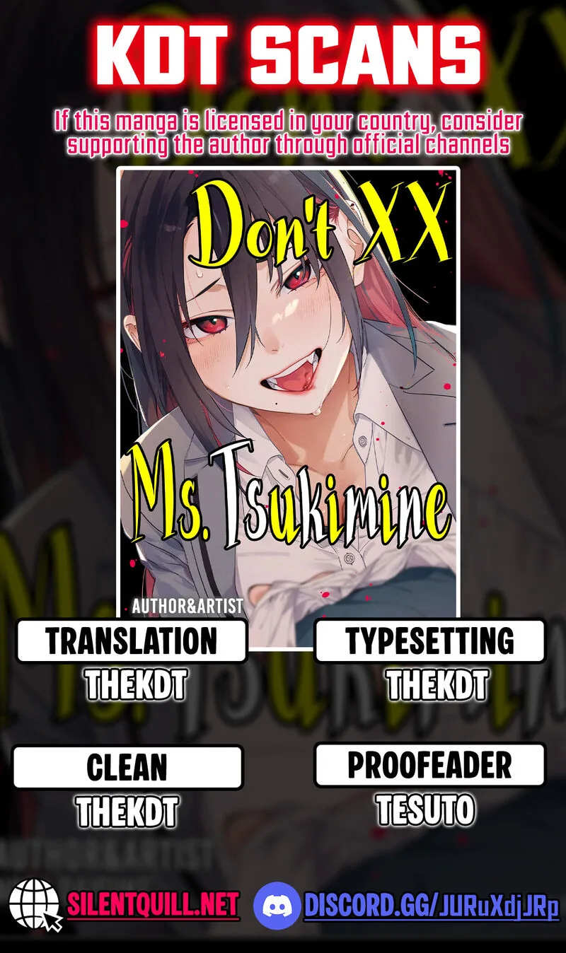 XX Shinaide! Tsukimine-san Chapter 19 page 1