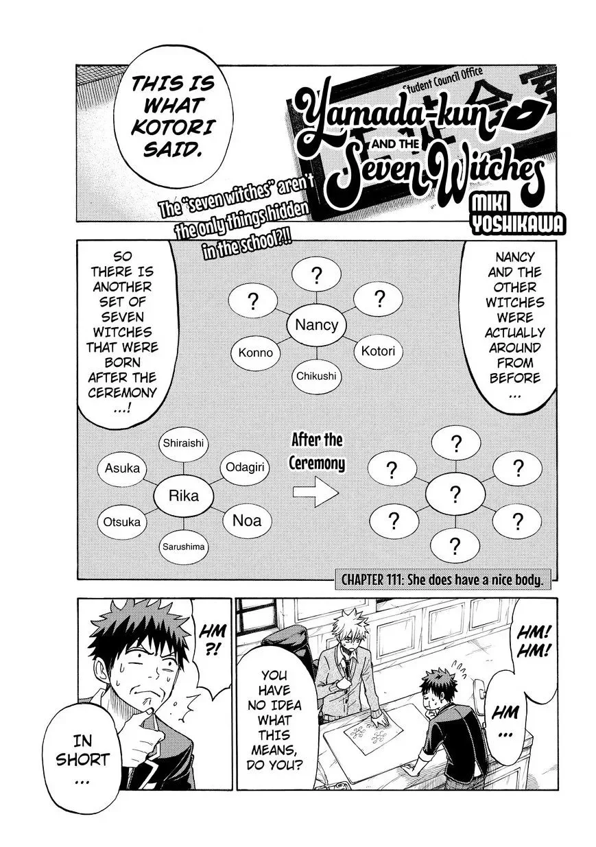 Yamada-Kun To 7-Nin No Majo Chapter 111 page 1