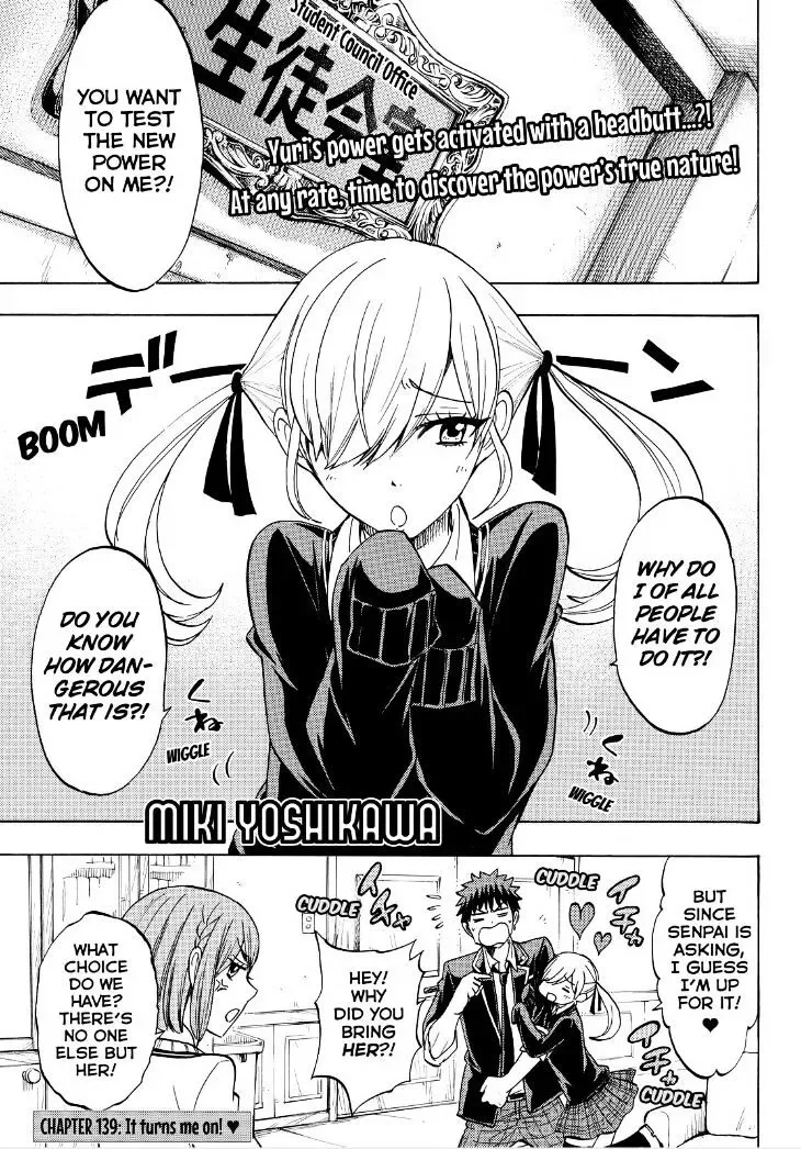 Yamada-Kun To 7-Nin No Majo Chapter 139 page 1