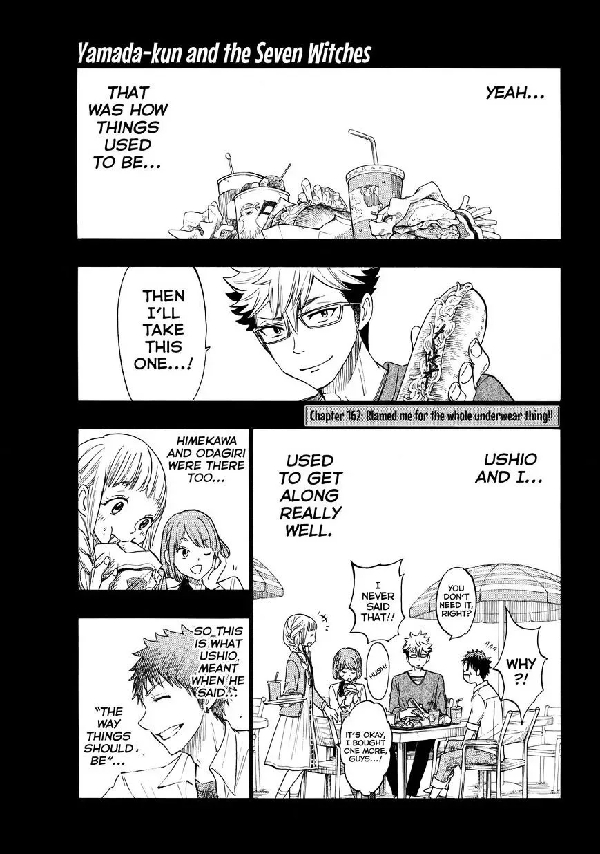 Yamada-Kun To 7-Nin No Majo Chapter 162 page 1