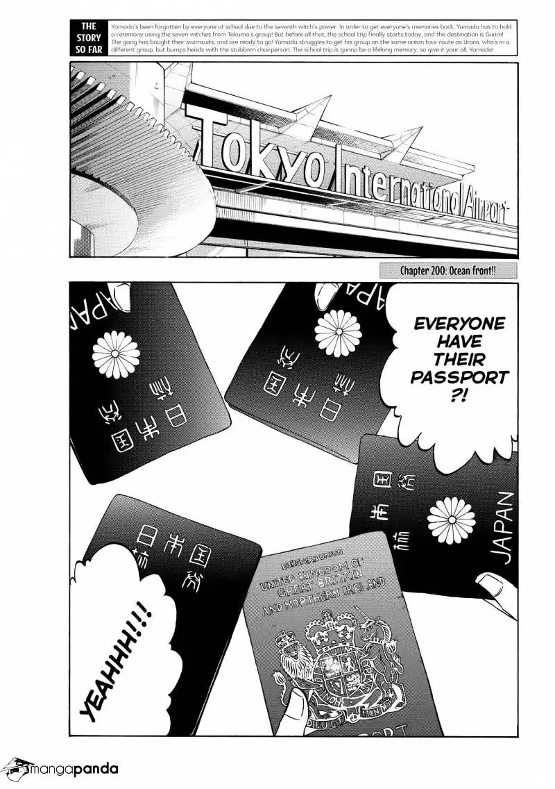 Yamada-Kun To 7-Nin No Majo Chapter 200 page 2