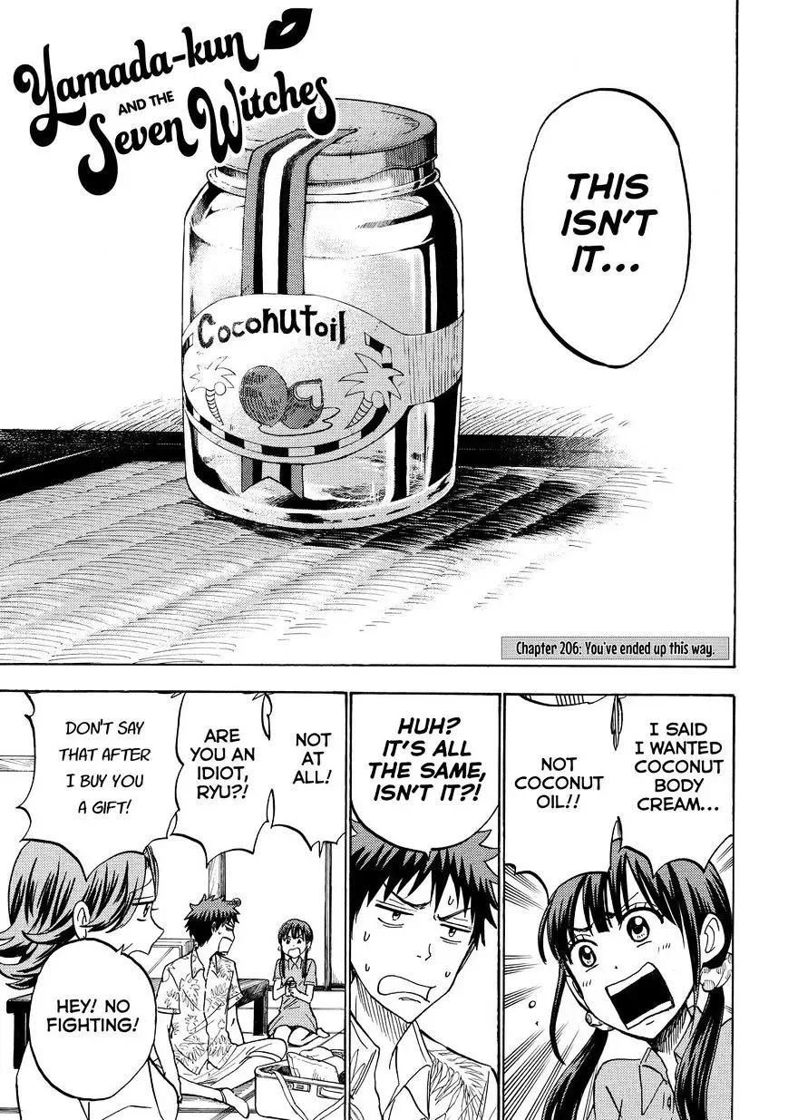Yamada-Kun To 7-Nin No Majo Chapter 206 page 1
