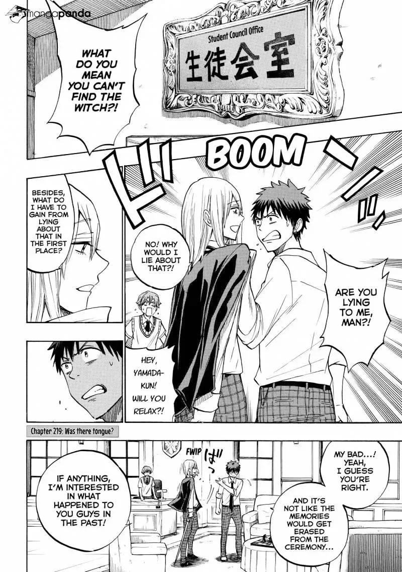 Yamada-Kun To 7-Nin No Majo Chapter 219 page 2