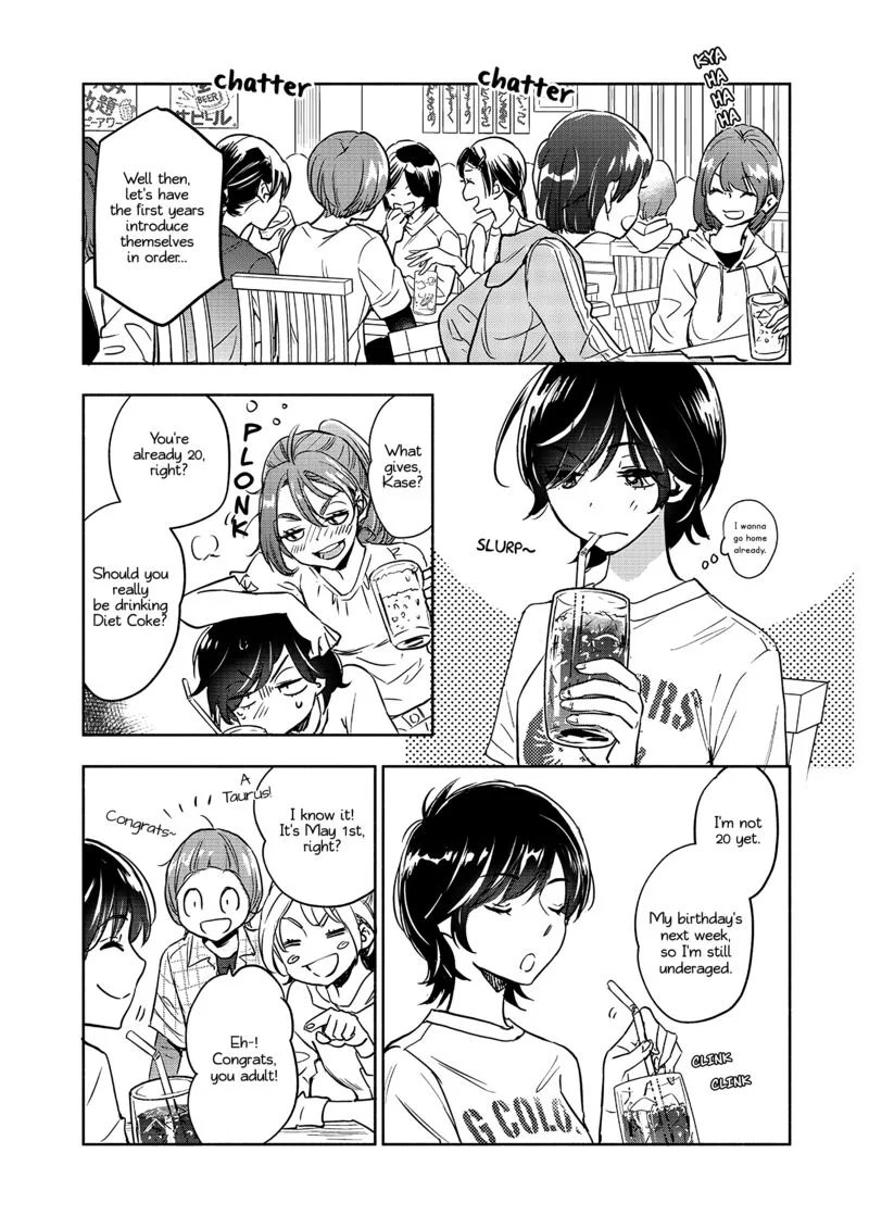 Yamada to Kase-san. Chapter 61 page 8