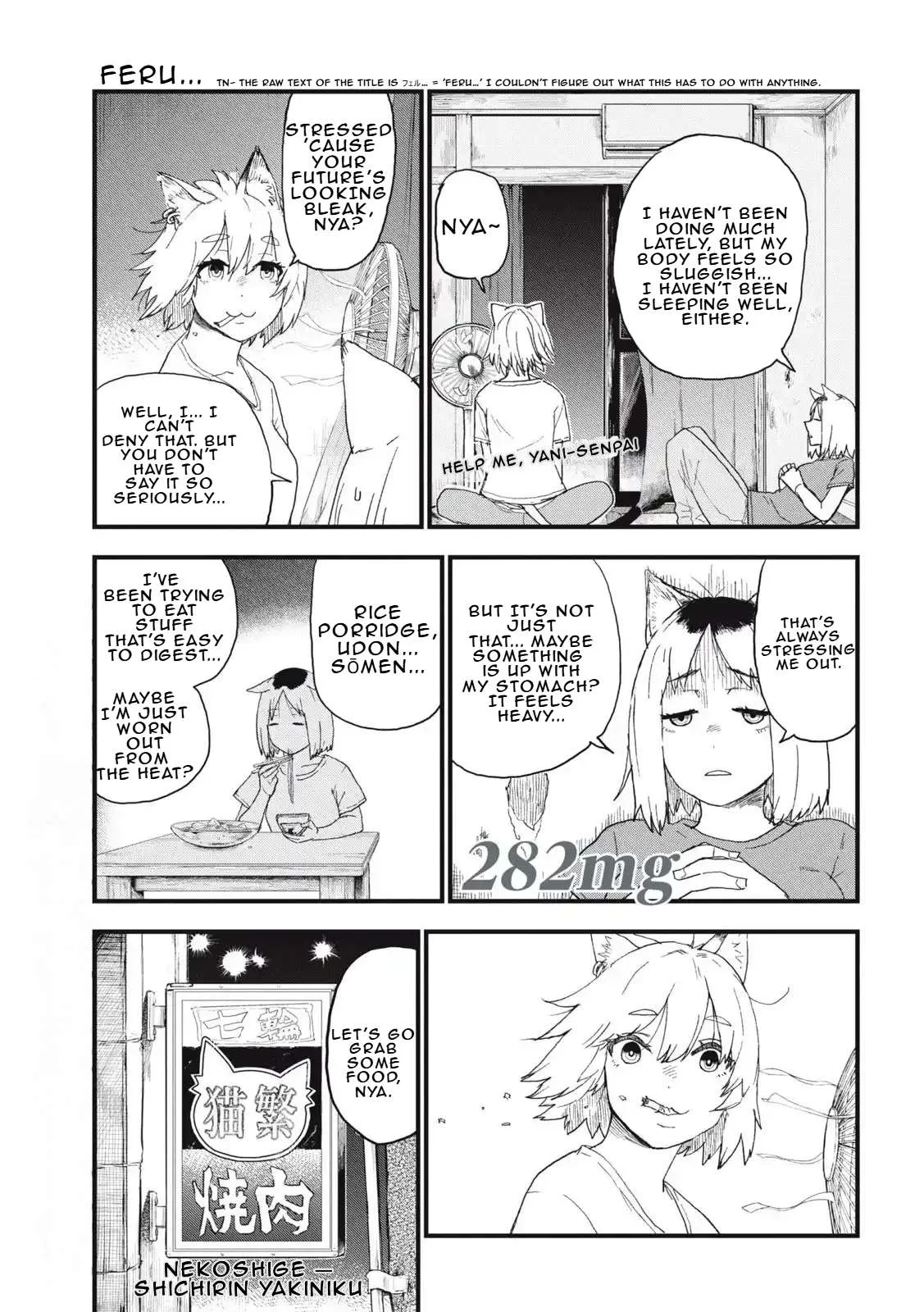 Yani Neko Chapter 282 page 1
