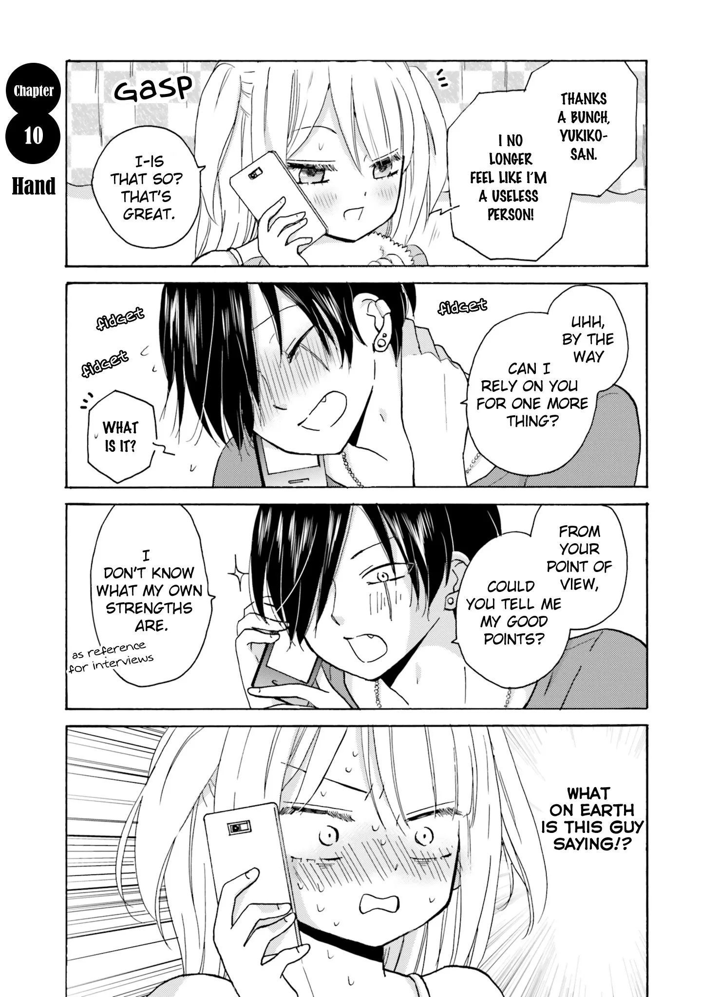 Yankee-kun to Hakujou Gaaru Chapter 10 page 1