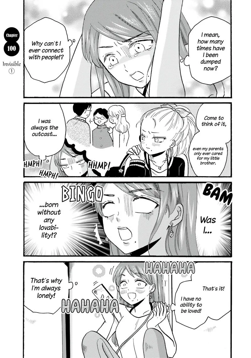 Yankee-kun to Hakujou Gaaru Chapter 100 page 1