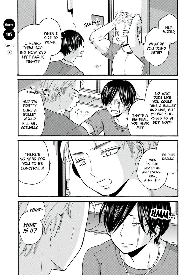 Yankee-kun to Hakujou Gaaru Chapter 107 page 1
