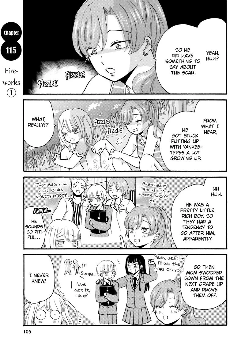 Yankee-kun to Hakujou Gaaru Chapter 115 page 1