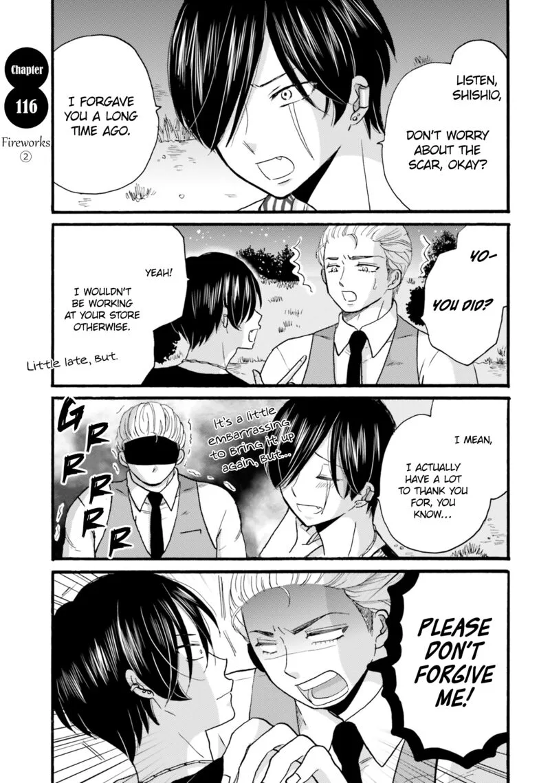 Yankee-kun to Hakujou Gaaru Chapter 116 page 1