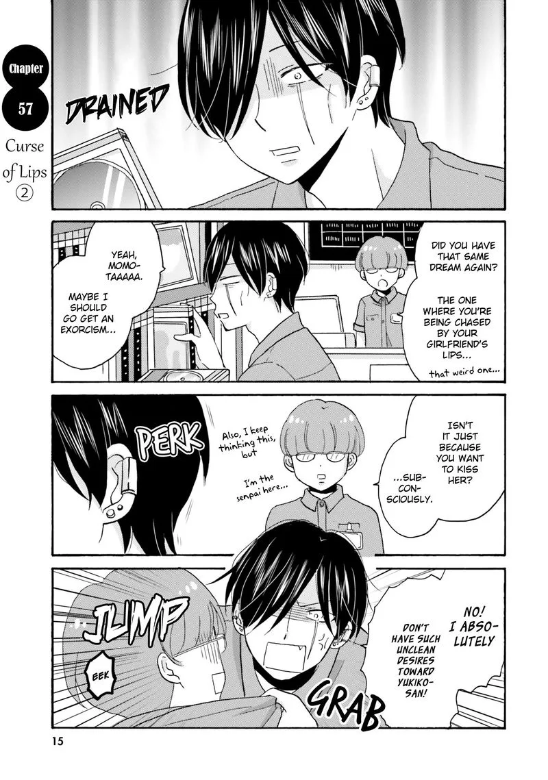 Yankee-kun to Hakujou Gaaru Chapter 57 page 1