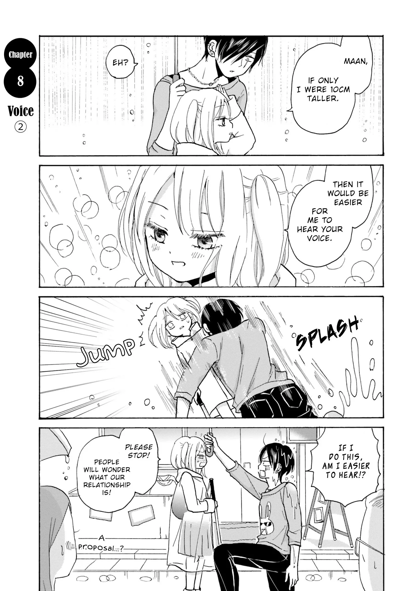 Yankee-kun to Hakujou Gaaru Chapter 8 page 1