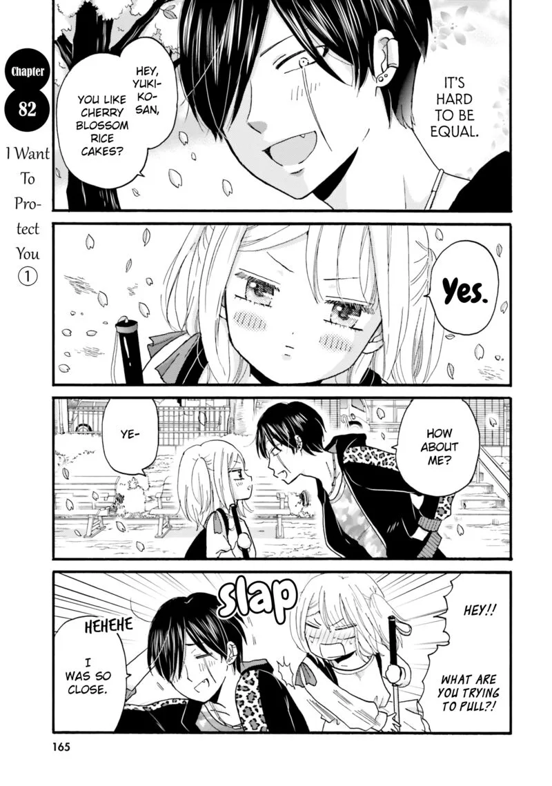 Yankee-kun to Hakujou Gaaru Chapter 82 page 1