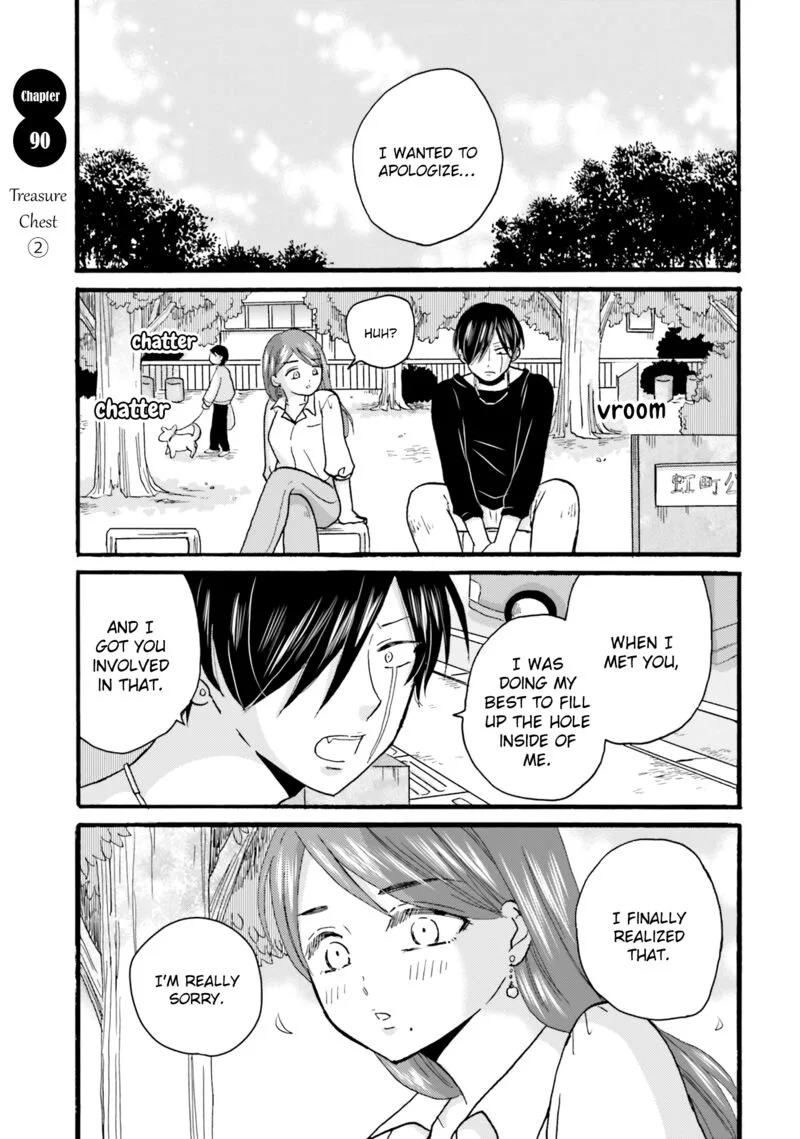 Yankee-kun to Hakujou Gaaru Chapter 90 page 1