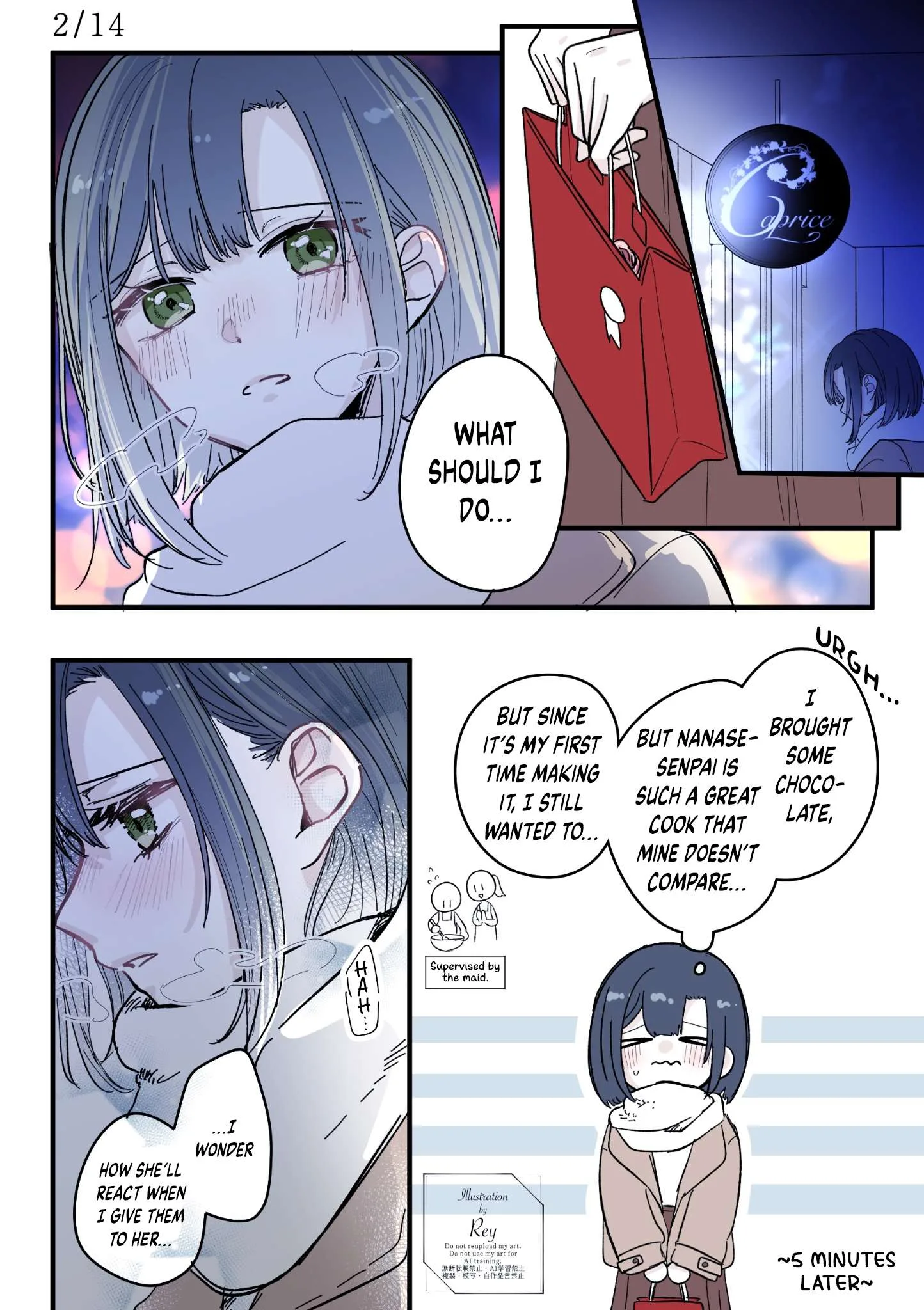 Yearning For A Night Full of You Chapter 14.5 page 1
