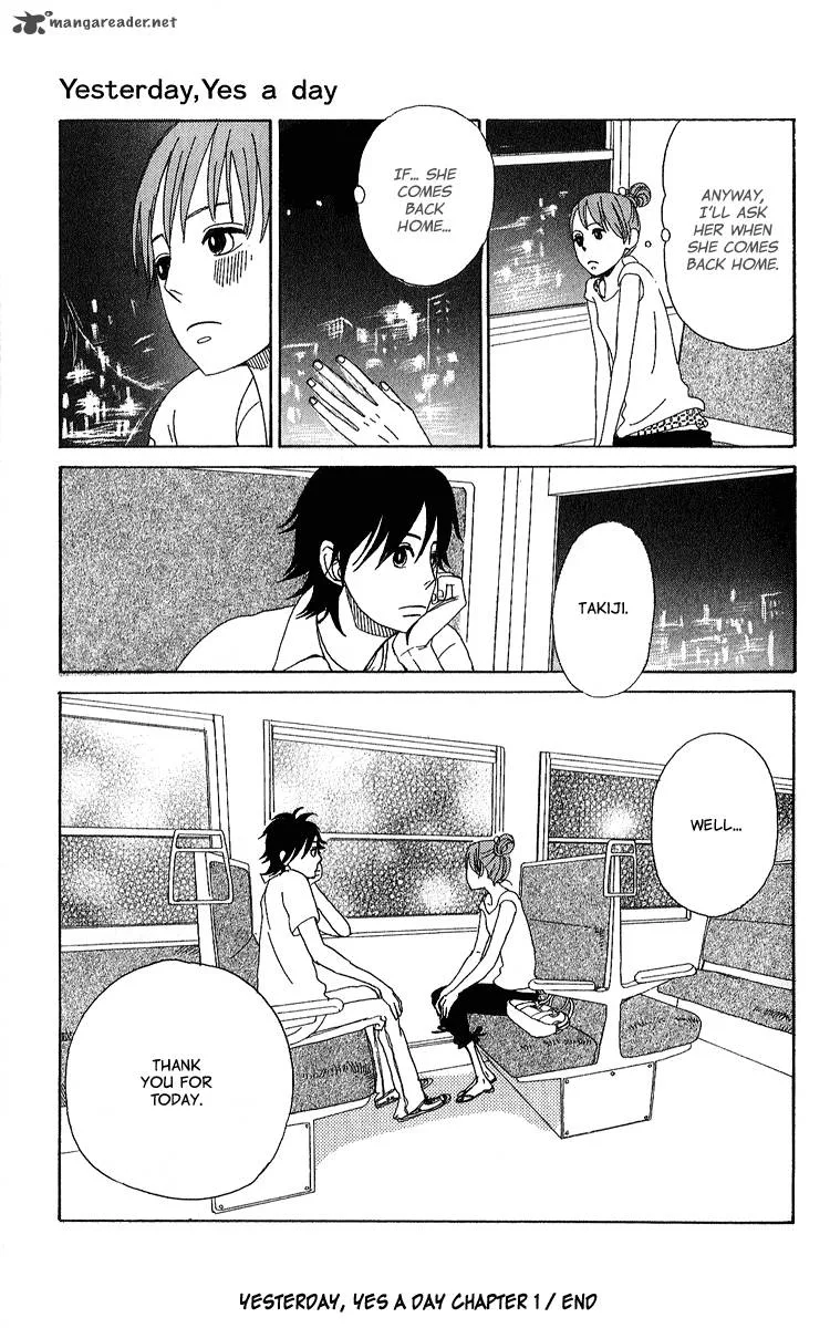 Yesterday, Yes a Day Chapter 1 page 37