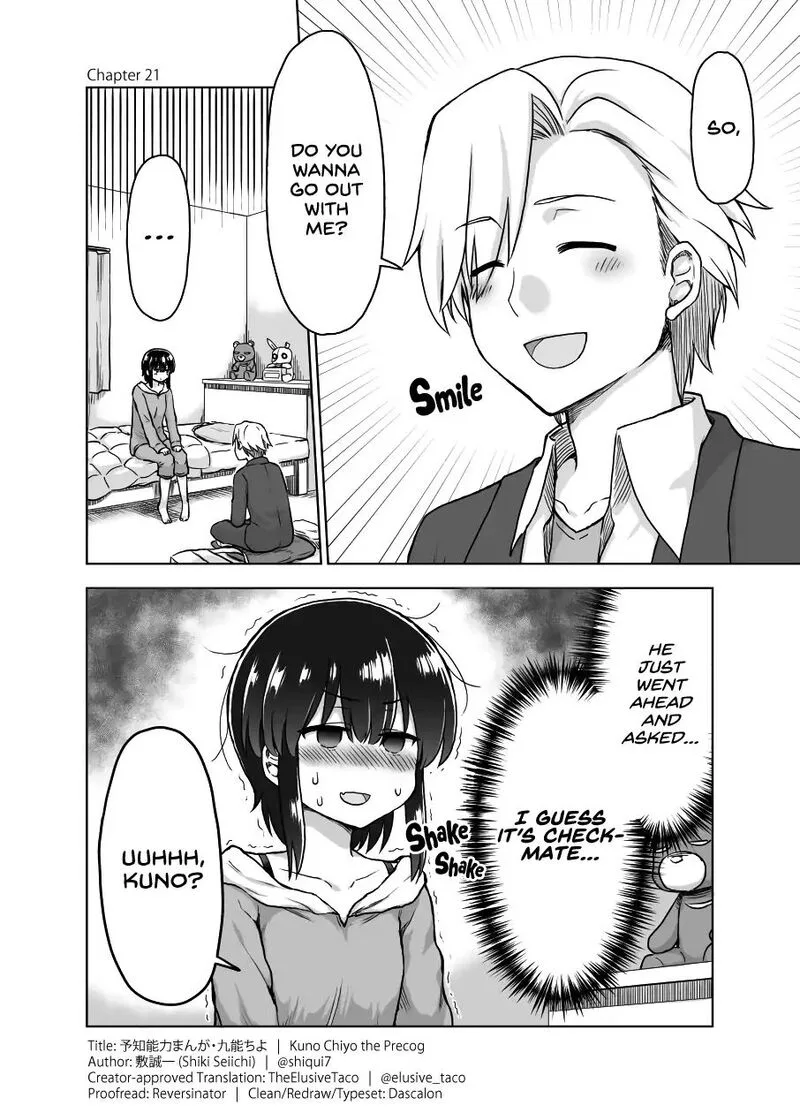 Yochinouryoku Manga Kuno Chiyo Chapter 21 page 1