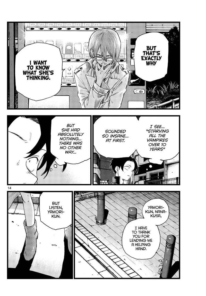 Yofukashi no Uta Chapter 101 page 14