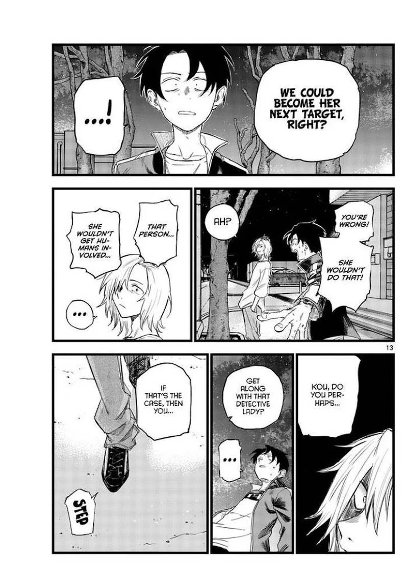 Yofukashi no Uta Chapter 102 page 13