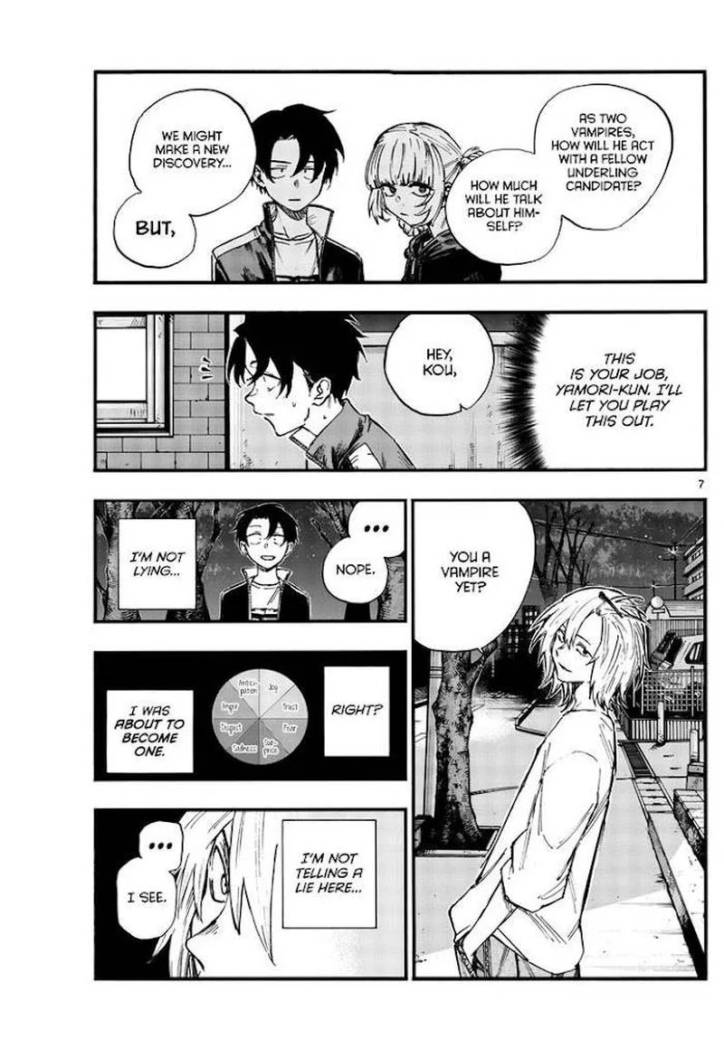 Yofukashi no Uta Chapter 102 page 7