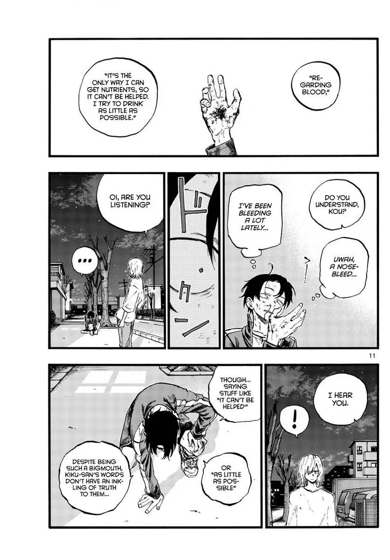 Yofukashi no Uta Chapter 103 page 11