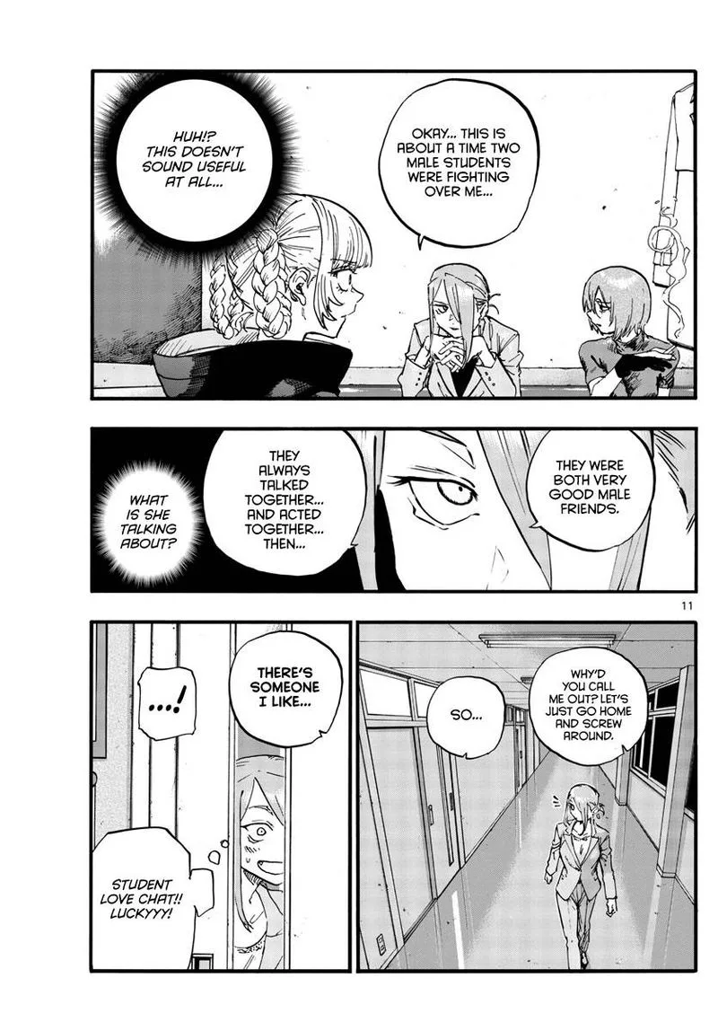 Yofukashi no Uta Chapter 105 page 11