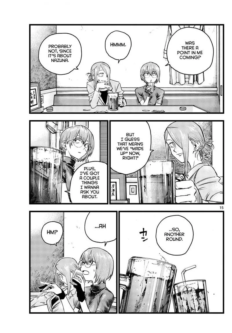 Yofukashi no Uta Chapter 105 page 15