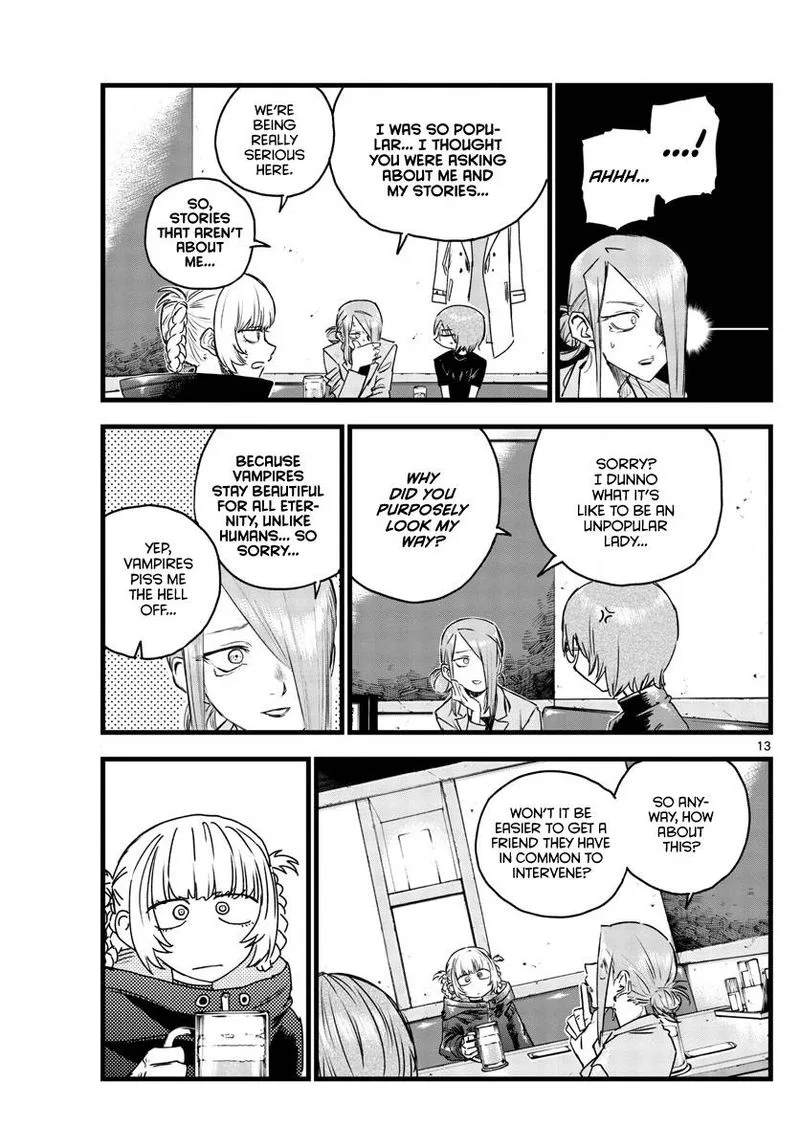 Yofukashi no Uta Chapter 105 page 13