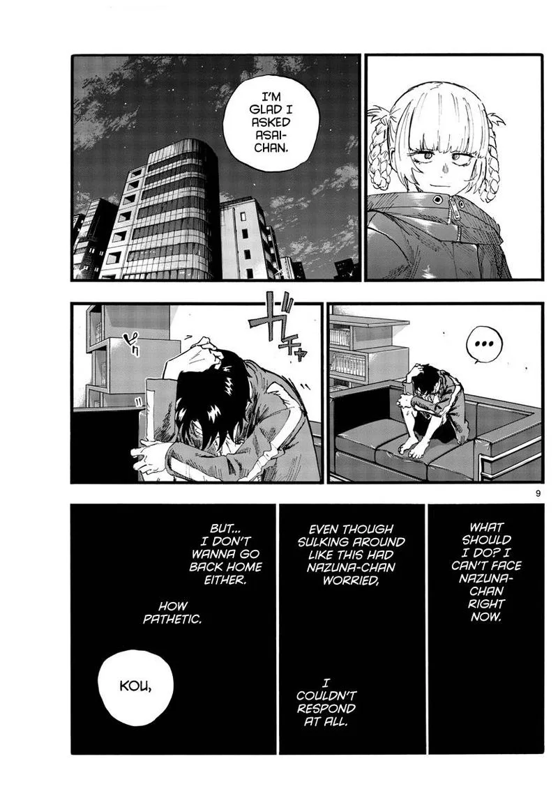Yofukashi no Uta Chapter 106 page 9