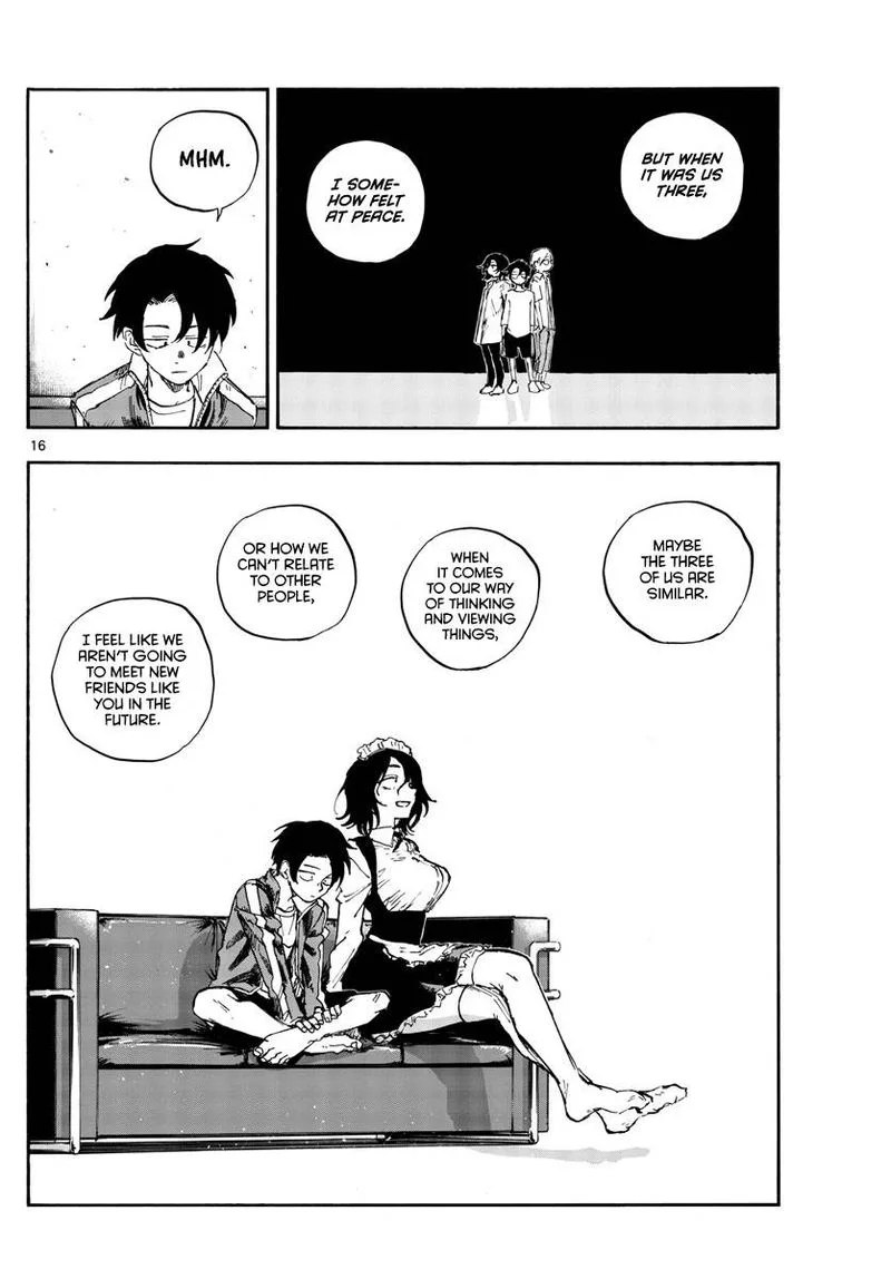 Yofukashi no Uta Chapter 106 page 16