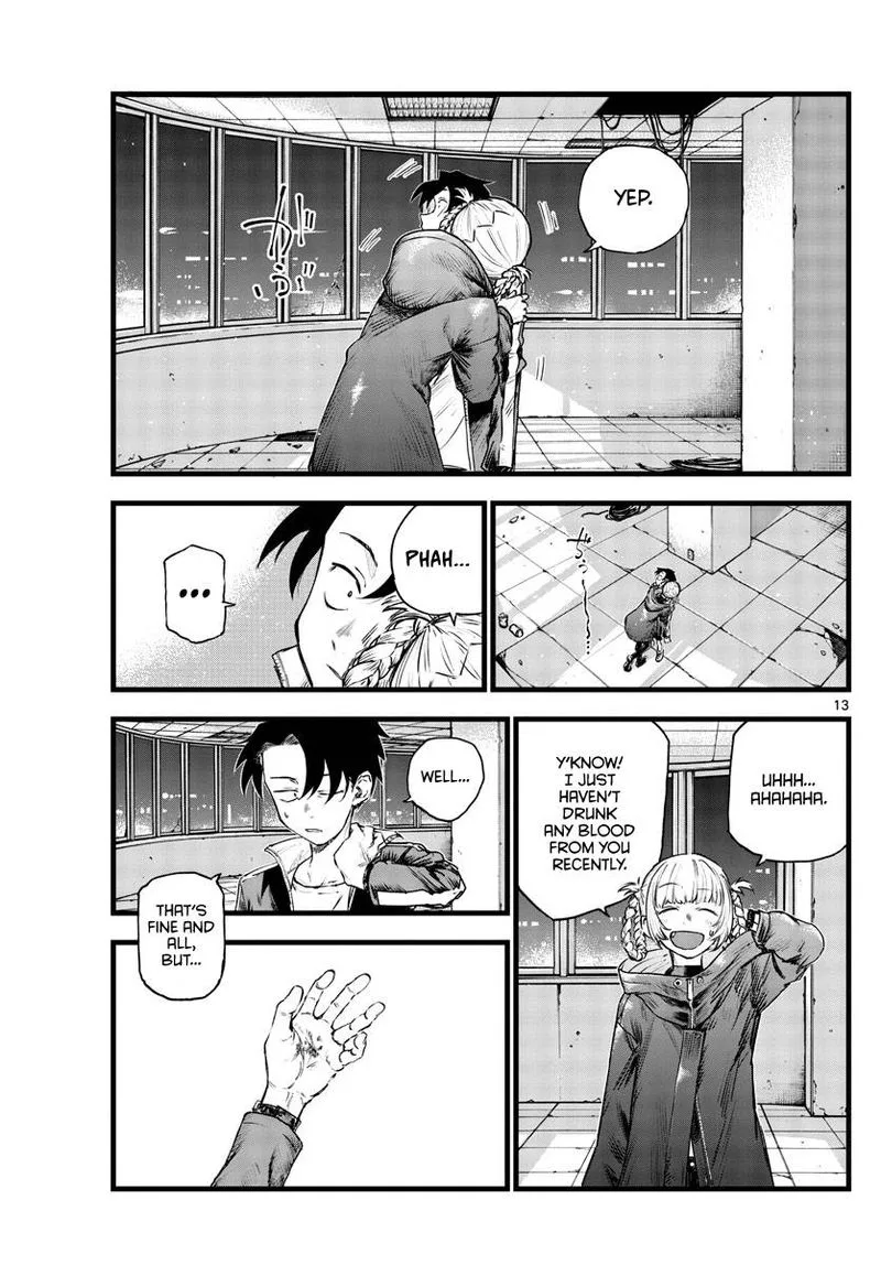 Yofukashi no Uta Chapter 107 page 13