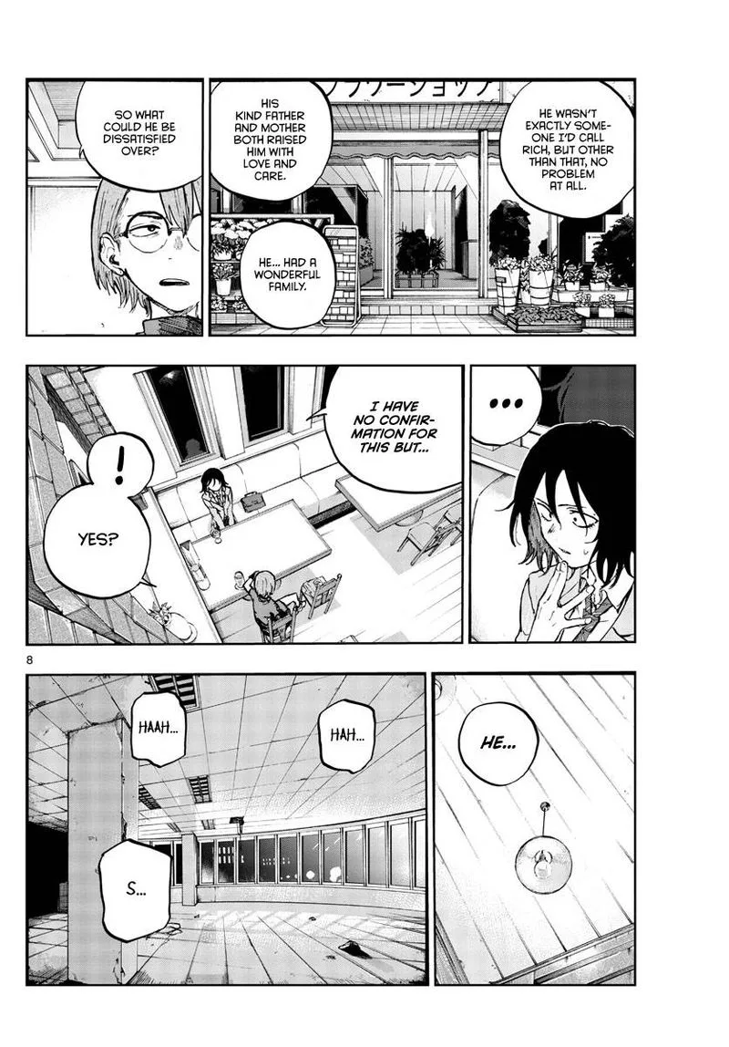 Yofukashi no Uta Chapter 107 page 8