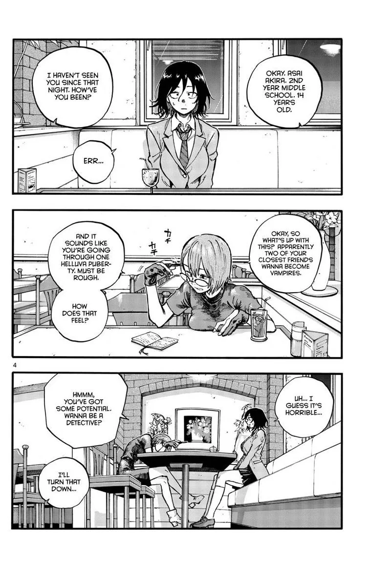 Yofukashi no Uta Chapter 107 page 4