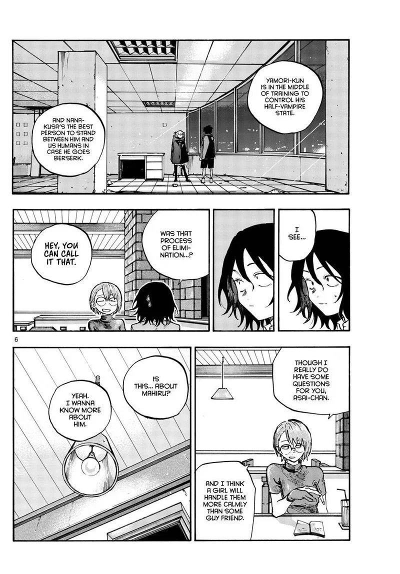 Yofukashi no Uta Chapter 107 page 6