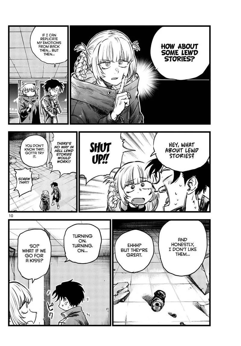 Yofukashi no Uta Chapter 107 page 10