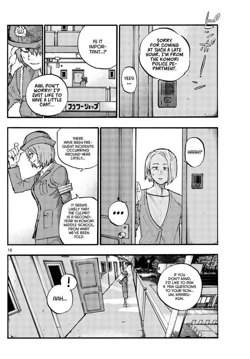 Yofukashi no Uta Chapter 109 page 16