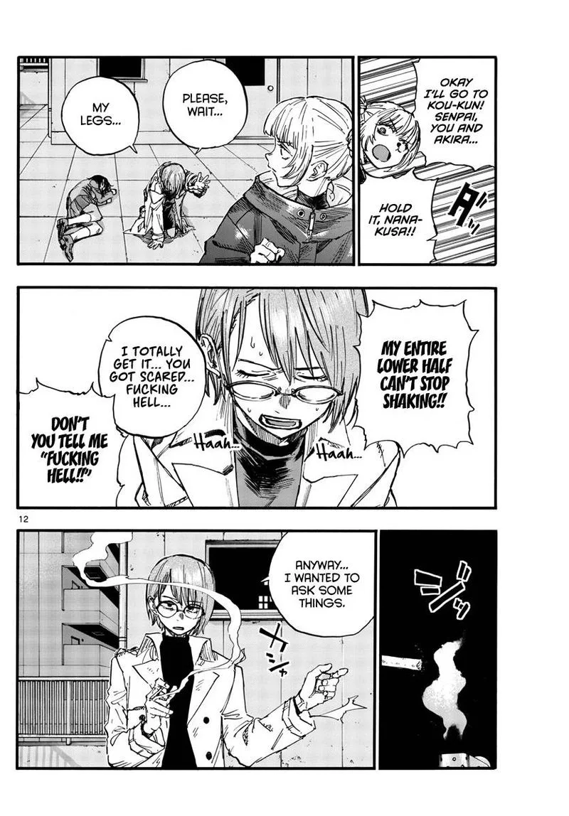 Yofukashi no Uta Chapter 112 page 12