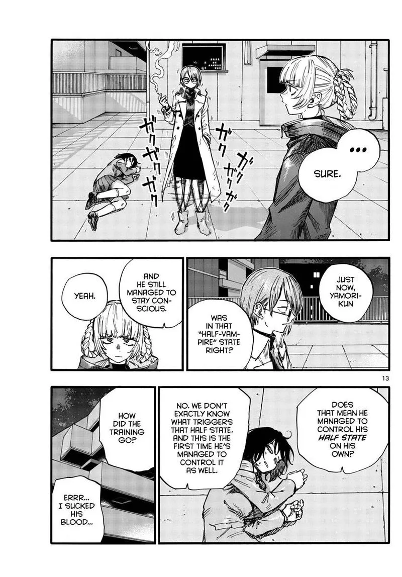 Yofukashi no Uta Chapter 112 page 13