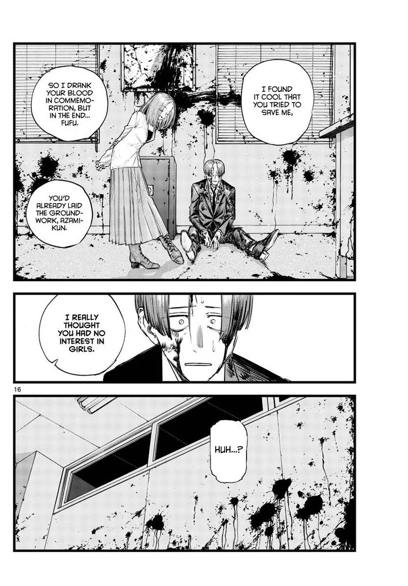 Yofukashi no Uta Chapter 114 page 15