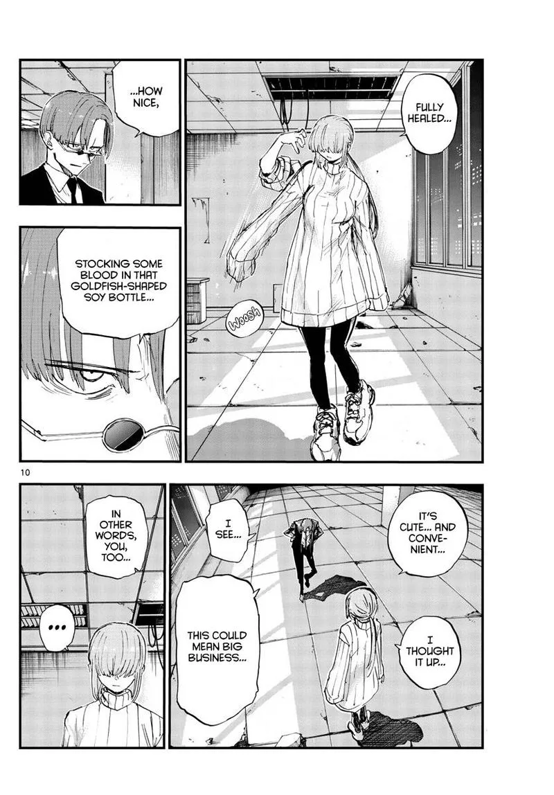 Yofukashi no Uta Chapter 116 page 10