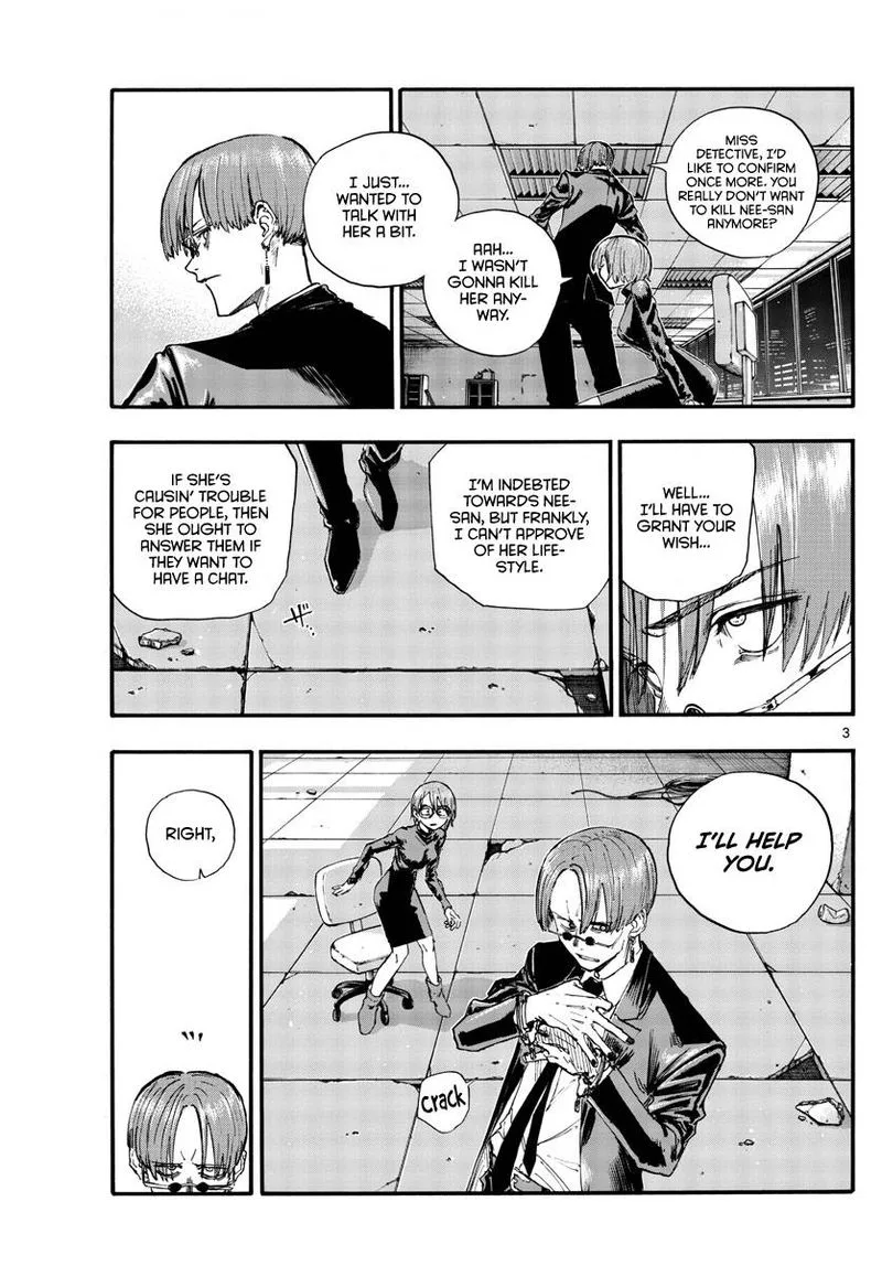 Yofukashi no Uta Chapter 116 page 3