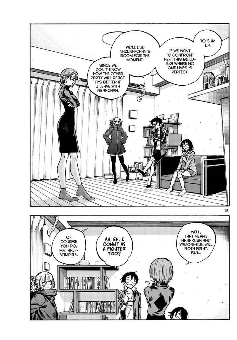 Yofukashi no Uta Chapter 116 page 15
