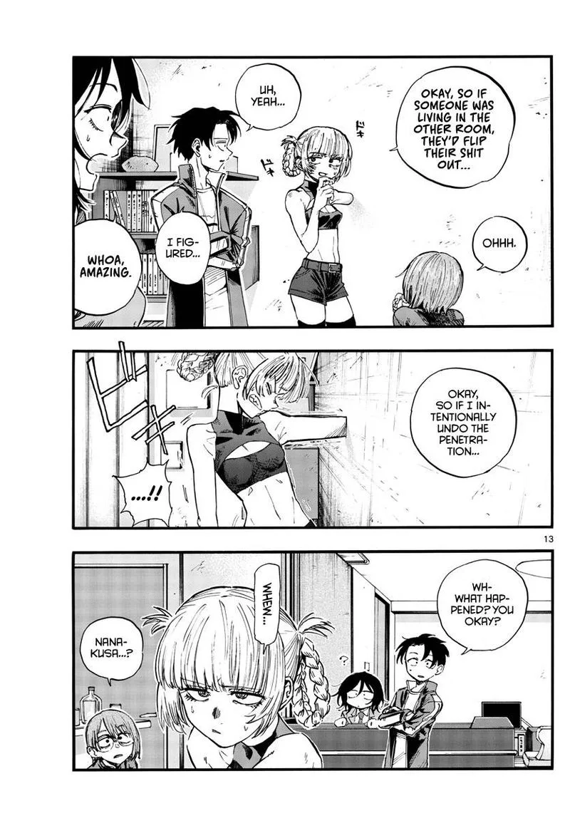 Yofukashi no Uta Chapter 117 page 13