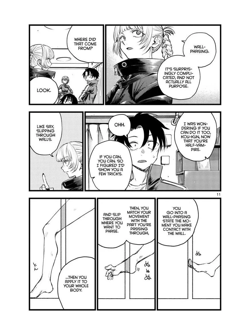 Yofukashi no Uta Chapter 117 page 11