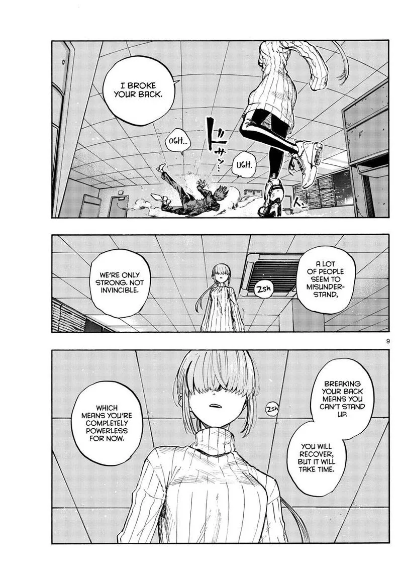 Yofukashi no Uta Chapter 117 page 9