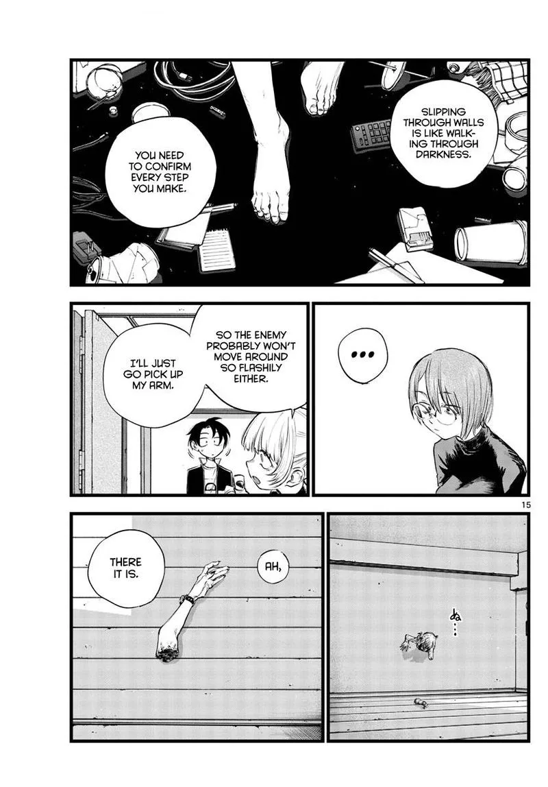 Yofukashi no Uta Chapter 117 page 15