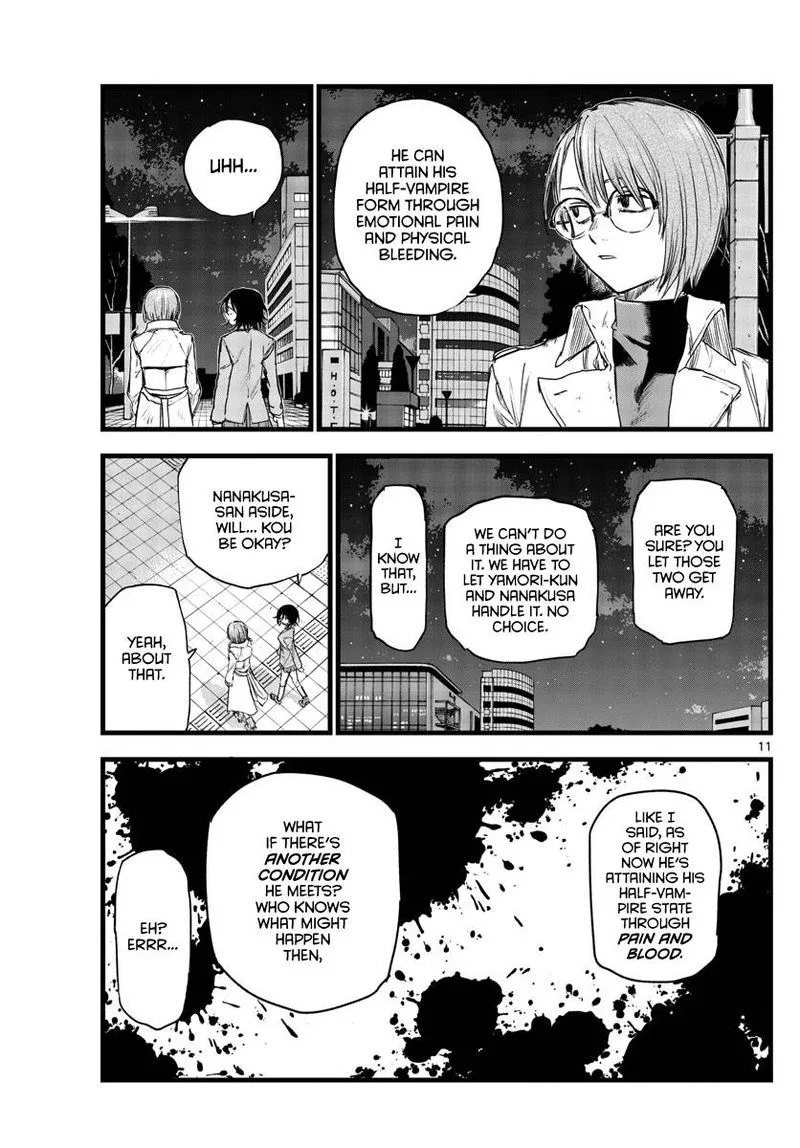 Yofukashi no Uta Chapter 119 page 11