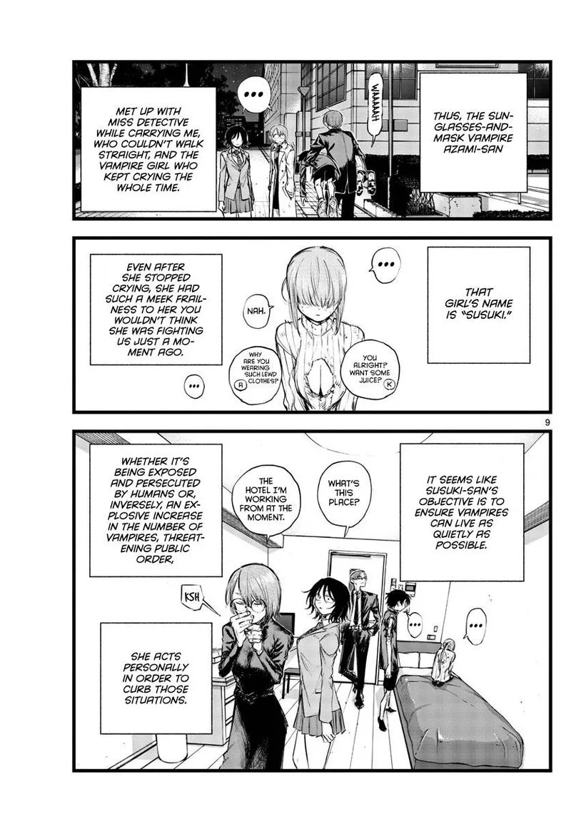 Yofukashi no Uta Chapter 120 page 9