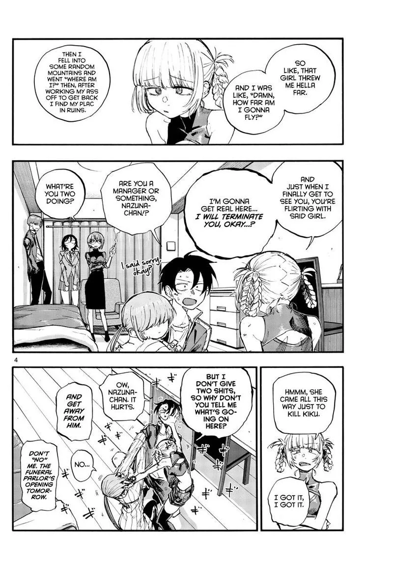 Yofukashi no Uta Chapter 121 page 4